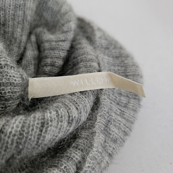 Willow | Luxury Grey Wool Jumper / Turtle Neck / Sweater - | Size Medium - Picture 3 of 6